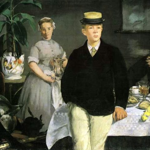 la-cittadella-caffe-edouard-manet-prima-colazione-in-studio-giacca-nera