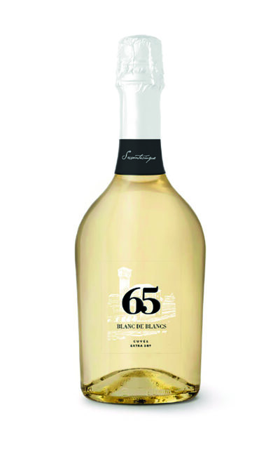 Bollicine 65 – Blanc de Blancs vino spumante extra dry millesimato